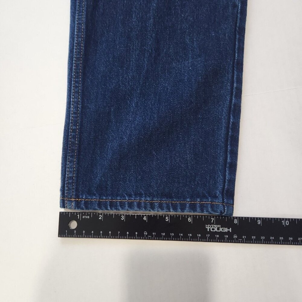 FRAME Denim Le High N Tight Straight Leg Exposed Zipper Jeans 29 Blue High Rise - Picture 8 of 13